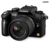 PANASONIC Lumix  DMC-G10K Schwarz + Objektiv 14-42 mm + Lithium-Ionen-Akku DMW-BLB13E