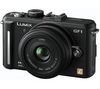 PANASONIC Lumix DMC-GF1CEB-K + Objektiv 20 mm - Schwarz + Tasche Reflex 15 X 11 X 14.5 CM + SDHC-Speicherkarte Premium 32 GB 60x