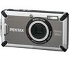 PENTAX Optio  W80 anthrazit + Tasche Compact 11 X 3.5 X 8 CM Schwarz + SDHC-Speicherkarte 8 GB