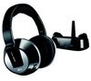 PHILIPS Drahtloser Kopfhörer SHC8585/00 - Schwarz-Grau + Audio-Verlängerungskabel 3,5-mm-Klinken-Stecker/Kupplung Stereo, 3 m