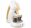 PHILIPS Kaffemaschine SENSEO weiß/orange + Pad-Halterung für Tee - Senseo 2 - HD 7991