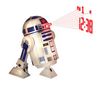 PIXMANIA Wecker Projektor Star Wars R2D2