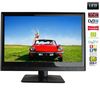 Q-MEDIA LED-Fernseher QL19A8-B + TV-Möbel Esse Mini - frosted