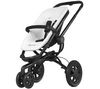 QUINNY Buggy Buzz 3 - Schwarzer Rahmen, weißer Sitz  + Buggy Board Maxi Schwarz