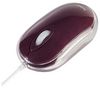 SAITEK Optische Maus Crystal Aubergine USB 2.0