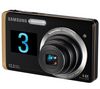 SAMSUNG ST550 Gold + Tasche Compact 11 X 3.5 X 8 CM Schwarz + Speicherkarte Micro SD HC 4 GB + SD-Adapter + Akku SLB07A + Speicherkartenleser 1000 in 1 USB 2.0