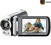 SANYO High Definition Camcorder Xacti GH1 - silver + Tasche  + SDHC-Speicherkarte 16 GB  + Câble HDMi mâle/mini mâle plaqué or (1,5m)