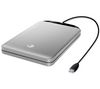 SEAGATE Tragbare externe Festplatte FreeAgent GoFlex USB 2.0 - 320 GB - Silber + Tasche PHDC1 + USB-Hub 4 Ports UH-10