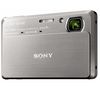 SONY Cyber-shot  DSC-TX7 - Silber + Etui LCS-CSWB - Schwarz + SDHC-Speicherkarte 16 GB