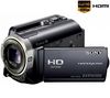 SONY High Definition Camcorder HDR-XR350VE + SDHC-Speicherkarte 4 GB + Câble HDMi mâle/mini mâle plaqué or (1,5m)