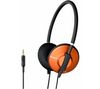 SONY Kopfhörer MDR-570LP - orange + Audio-Adapter 3,5-mm-Klinken-Kupp. - 6,3-mm-Klinken-St.