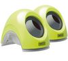 SWEEX Lautsprecher Notebook Speaker Set SP135 - Lemon and Lime + Spender EKNLINMULT mit 100 Feuchttüchern + Reinigungsschaum für Bildschirm und Tastatur 150 ml