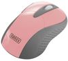 SWEEX Wireless-Maus Wireless Mouse MI426 - Pink Pitaya + Spender EKNLINMULT mit 100 Feuchttüchern + Gas zum Entstauben aus allen Positionen 250 ml + Nachfüllpack mit 100 Feuchttüchern