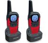 SWISSVOICE TwinTop 400 Walkie Talkie - rot + Headset