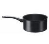 TEFAL Schwarzer Kochtopf Préférence 16 cm Induktion + Edelstahl Abtropf-Deckel für Ingenio-Töpfe