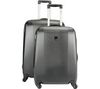 TITAN 2er Trolley-Set Xenon Plus 360°Four 4 Rollen Schwarz