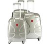 TITAN 3er Trolley-Set X2 Flash 360°Four 4 Rollen Champagner