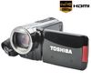 TOSHIBA High Definition Camcorder Camileo X100 + Etui PX1659E-1NCA + Lithium-Akku PX1657E-1BRS