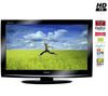 TOSHIBA LCD-Fernseher 32AV733F - schwarz + HDMI-Kabel - 24-karätig vergoldet - 1,5 m - SWV3432S/10