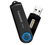 TRANSCEND JetFlash 220 - USB Flash-Laufwerk (biometrisch) - 4 GB + MediaGate HD