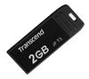 TRANSCEND JetFlash T3 - USB-Flash-Laufwerk - 2 GB - schwarz