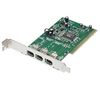 TRENDNET 3-facher FireWire-PCI-Adapter TFW-H3PI + IEEE-1394-Kabel