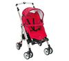 Buggy Loola Up full Lifestyle red + Universal-Fußsack Coffee