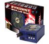 FORTRON PC-Netzteil Everest 500 BRONZE 85 PLUS - modular - 500 W + Gehäuselüfter Neon LED 120 mm - Blau + PC-Lüfter Blade Master 80 mm + Anti-Vibrations-Plugs aus Gummi für Lüfter (4 Stück)