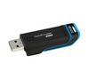 KINGSTON USB-Stick DataTraveler 200 - 32 GB - USB 2.0 - Schwarz-Blau + USB 2.0-7 Ports-Hub