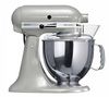 KITCHENAID Multifunktionsküchenmaschine Artisan 5KSM150PSEMC Metallic Silber + Flockenquetsch-Vorsatz Jupiter 476860