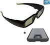 NVIDIA GeForce 3D-Brille Vision + Hub 4 USB 2.0 Ports