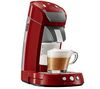 Kaffeemaschine Senseo Latte HD7850/80 - rot + Wieder verwendbare Kaffeepads