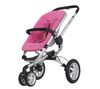 QUINNY Buggy Buzz Roller pink + Autokindersitz Klasse 0+ Pebble Lifestyle black