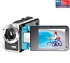 Xacti Digital Movie  HD-Camcorder - wasserdicht - WH1 blau + Tasche  + SDHC-Speicherkarte 16 GB