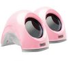 SWEEX Lautsprecher Notebook Speaker Set SP139 - Baby Pink + .Audio Switcher Headset-Umschalter + PC Headset 120